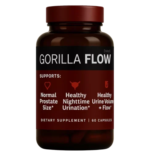 Gorilla Flow Prostate Support – Natural Hormone & Inflammation Balance for Men